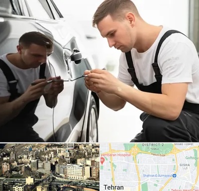 آموزش صافکاری PDR در مرزداران