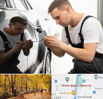 آموزش صافکاری PDR در چهارباغ اصفهان 