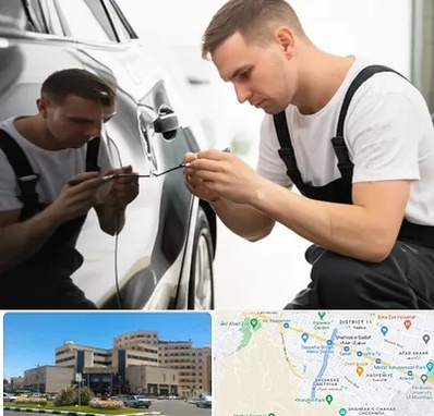 آموزش صافکاری PDR در صیاد شیرازی مشهد 