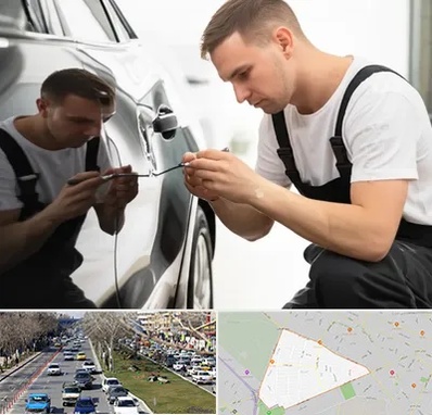 آموزش صافکاری PDR در احمدآباد مشهد 