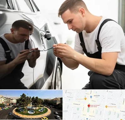 آموزش صافکاری PDR در هفت حوض 