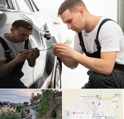 آموزش صافکاری PDR در باغستان کرج 