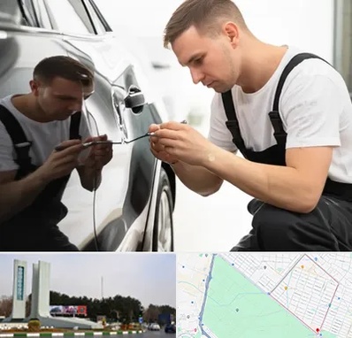 آموزش صافکاری PDR در بلوار فلسیطین مشهد 