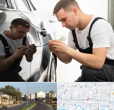 آموزش صافکاری PDR در ضیابری رشت 