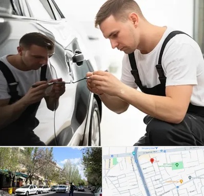 آموزش صافکاری PDR در کوی فیروز تبریز 