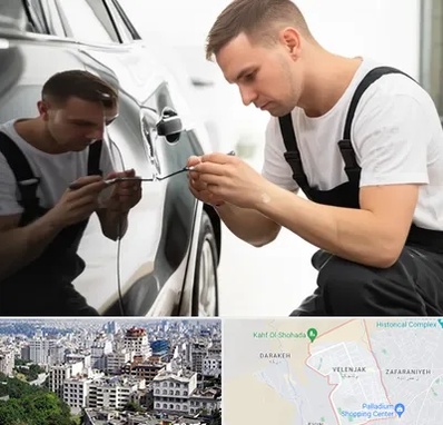 آموزش صافکاری PDR در ولنجک 
