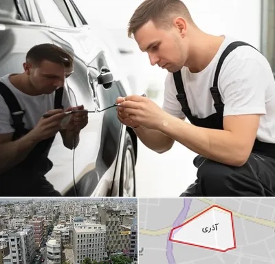 آموزش صافکاری PDR در آذری