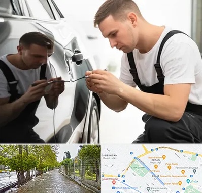 آموزش صافکاری PDR در خیابان ارم شیراز 