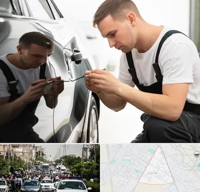 آموزش صافکاری PDR در سیدی مشهد 