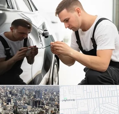 آموزش صافکاری PDR در جیحون 