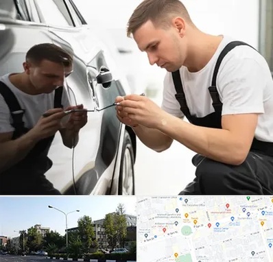 آموزش صافکاری PDR در میدان کاج