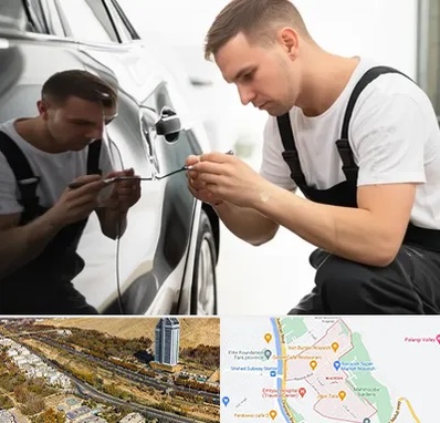 آموزش صافکاری PDR در خیابان نیایش شیراز 