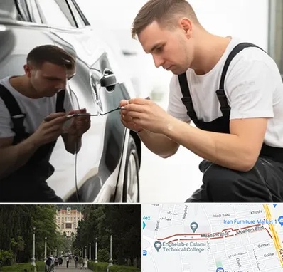 آموزش صافکاری PDR در بلوار معلم رشت 