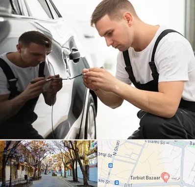 آموزش صافکاری PDR در تربیت تبریز 