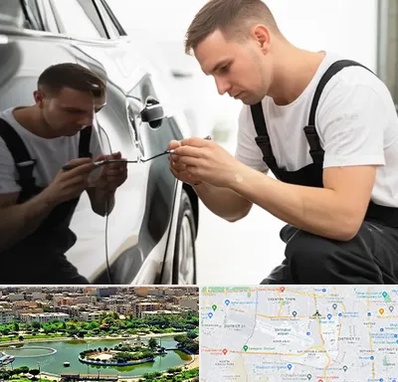 آموزش صافکاری PDR در منطقه 9 تهران 