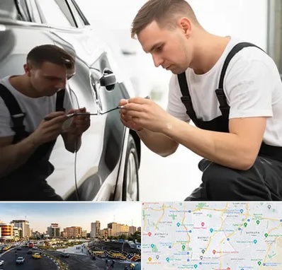 آموزش صافکاری PDR در منطقه 7 تهران 