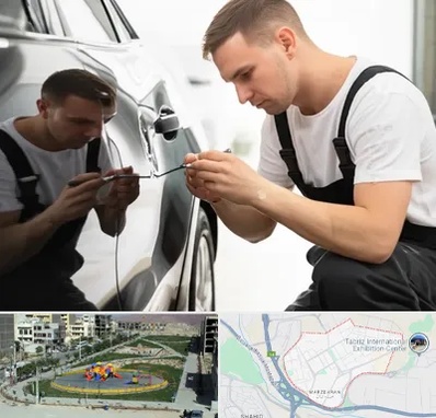 آموزش صافکاری PDR در مرزداران تبریز 