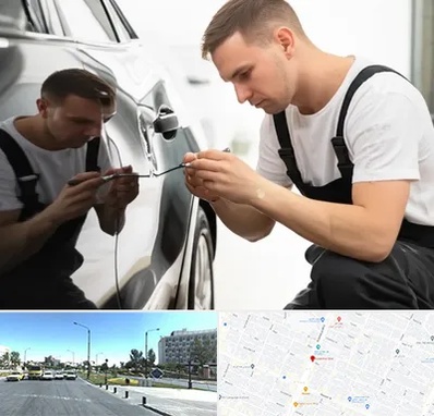 آموزش صافکاری PDR در بلوار کلاهدوز مشهد 