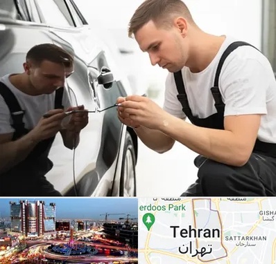 آموزش صافکاری PDR در صادقیه 