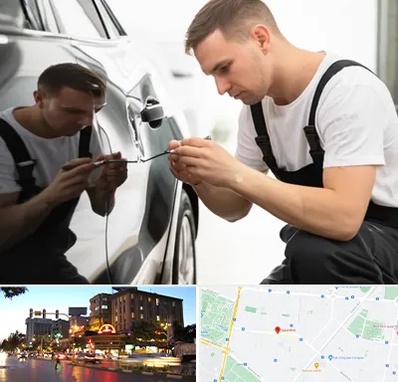 آموزش صافکاری PDR در بلوار سجاد مشهد 