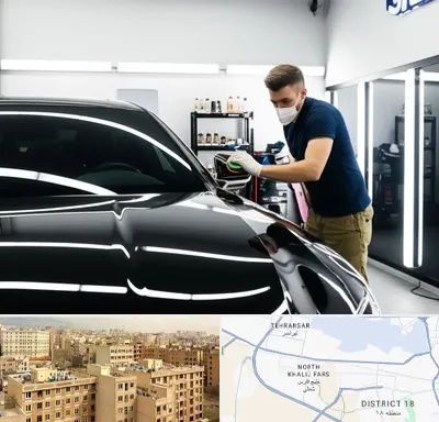 آموزش دیتیلینگ خودرو در جنوب غرب تهران