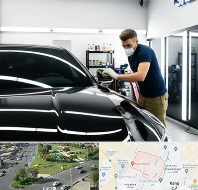 آموزش دیتیلینگ خودرو در شاهین ویلا کرج 