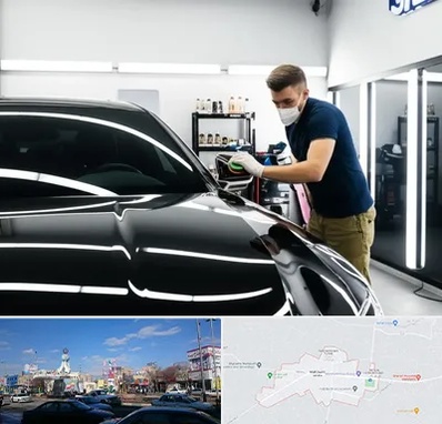 آموزش دیتیلینگ خودرو در ماهدشت کرج 