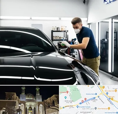 آموزش دیتیلینگ خودرو در زرگری شیراز 