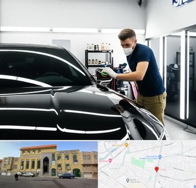 آموزش دیتیلینگ خودرو در زنبیل آباد قم 