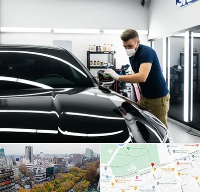 آموزش دیتیلینگ خودرو در بلوار کشاورز 