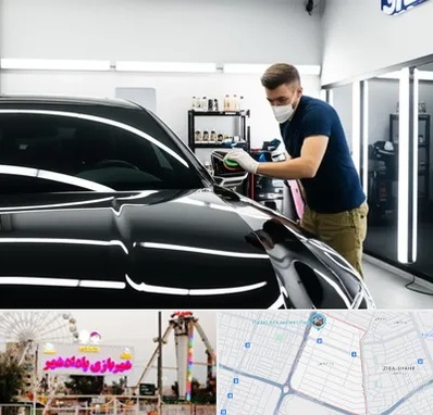 آموزش دیتیلینگ خودرو در پادادشهر اهواز 
