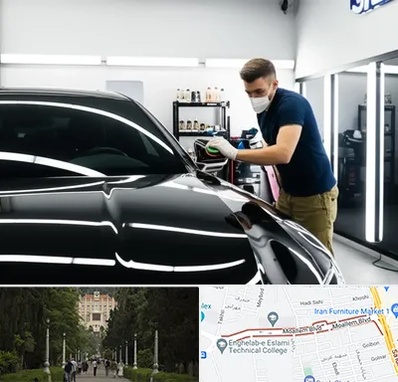 آموزش دیتیلینگ خودرو در بلوار معلم رشت 