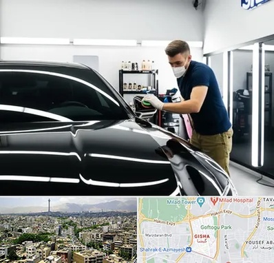 آموزش دیتیلینگ خودرو در گیشا