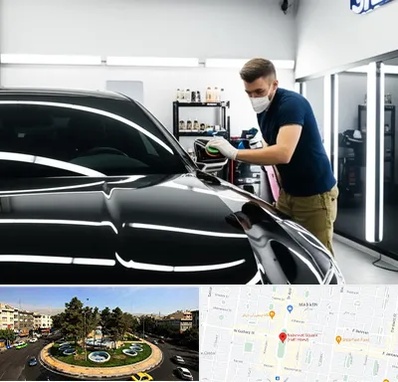 آموزش دیتیلینگ خودرو در هفت حوض 