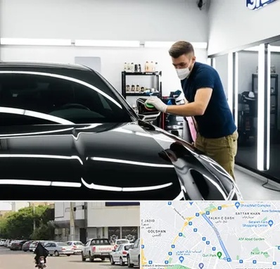 آموزش دیتیلینگ خودرو در قدوسی شرقی شیراز 