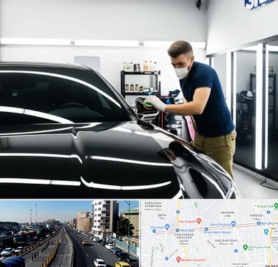آموزش دیتیلینگ خودرو در پیروزی 