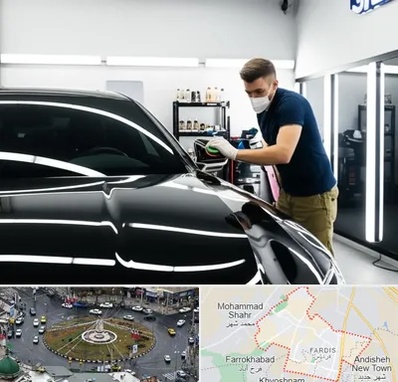 آموزش دیتیلینگ خودرو در فردیس کرج 