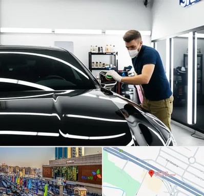 آموزش دیتیلینگ خودرو در لاله پارک تبریز