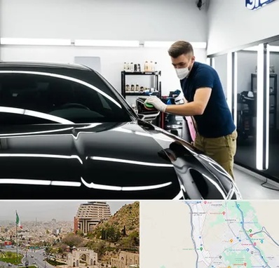 آموزش دیتیلینگ خودرو در فرهنگ شهر شیراز 