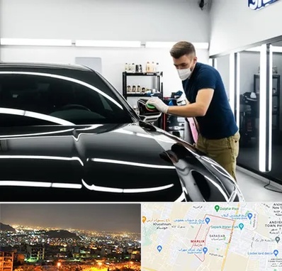 آموزش دیتیلینگ خودرو در مارلیک کرج 