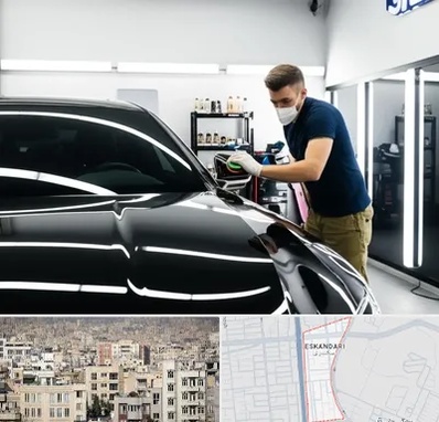 آموزش دیتیلینگ خودرو در اسکندری
