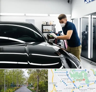 آموزش دیتیلینگ خودرو در قدوسی غربی شیراز 