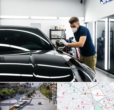 آموزش دیتیلینگ خودرو در خیابان زند شیراز 