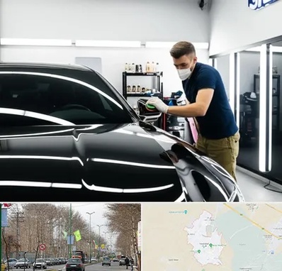 آموزش دیتیلینگ خودرو در نظرآباد کرج 