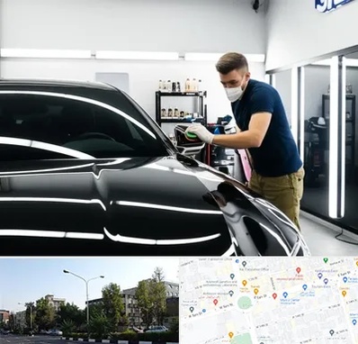 آموزش دیتیلینگ خودرو در میدان کاج