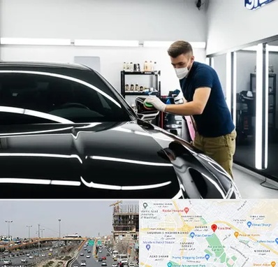 آموزش دیتیلینگ خودرو در بلوار توس مشهد 