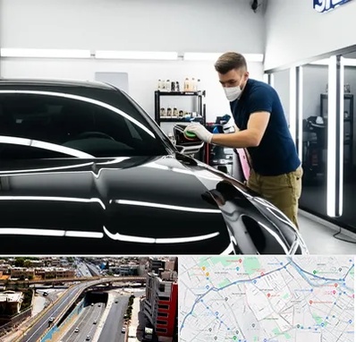 آموزش دیتیلینگ خودرو در ستارخان شیراز 