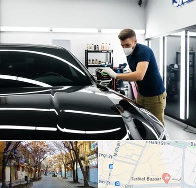 آموزش دیتیلینگ خودرو در تربیت تبریز