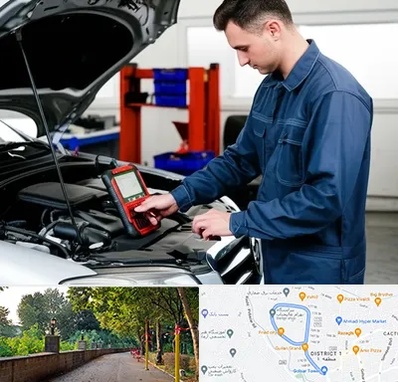 آموزش دیاگ خودرو در فلکه گاز رشت 