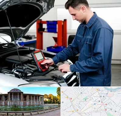 آموزش دیاگ خودرو در عفیف آباد شیراز 